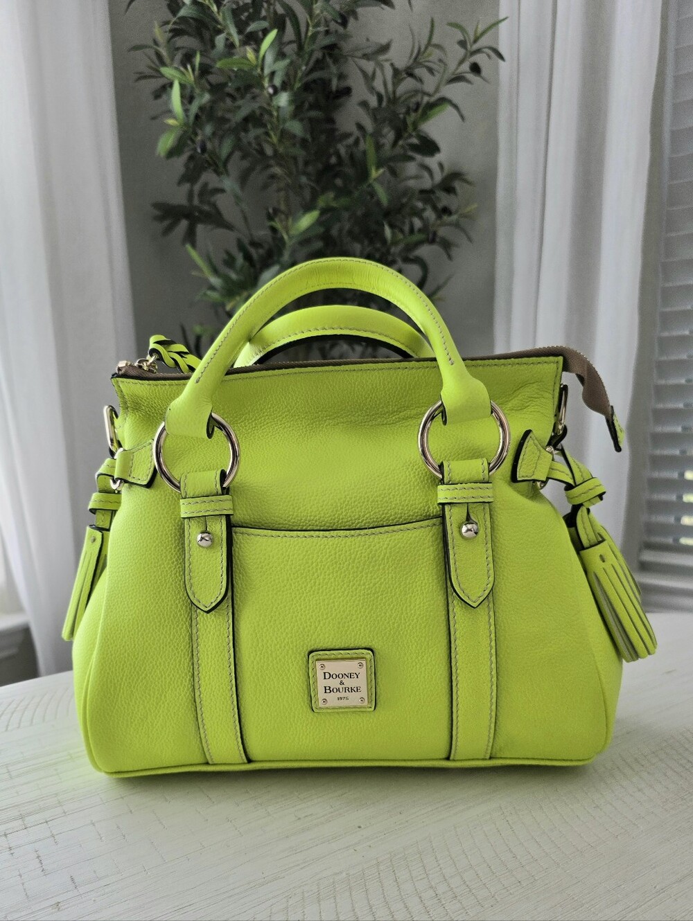 Dooney & Bourke Sorrento Satchel 30 With Pocket